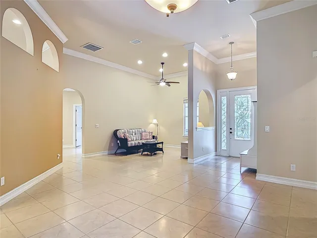 Ceramic Tile throughout the home.. No Carpet!