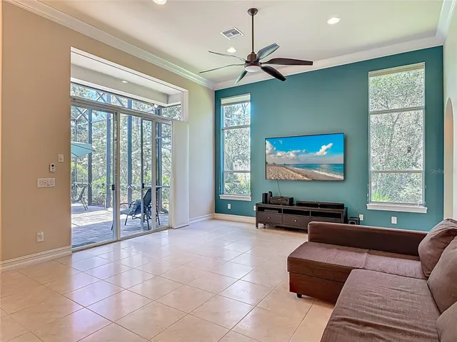 Family Room. Big Screen TV & Audio Equipment convey!
