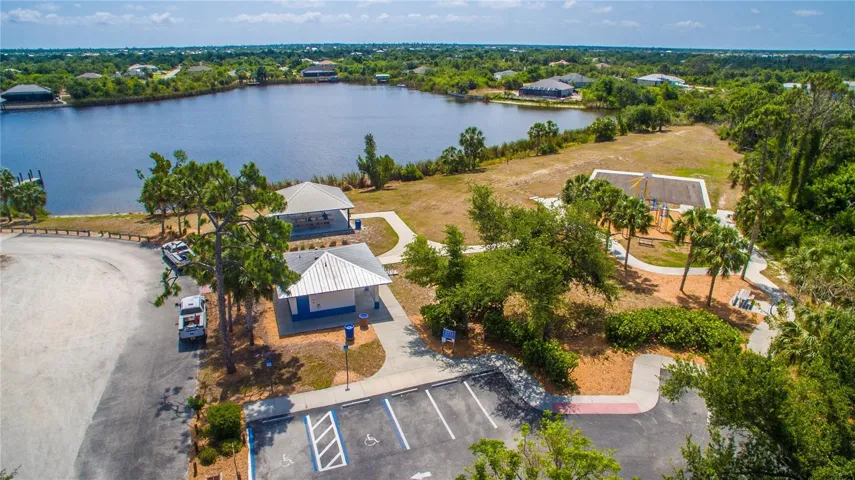 South Gulf Cove Park is nestled in the community and offers a peaceful setting for lunch breaks or family picnics
