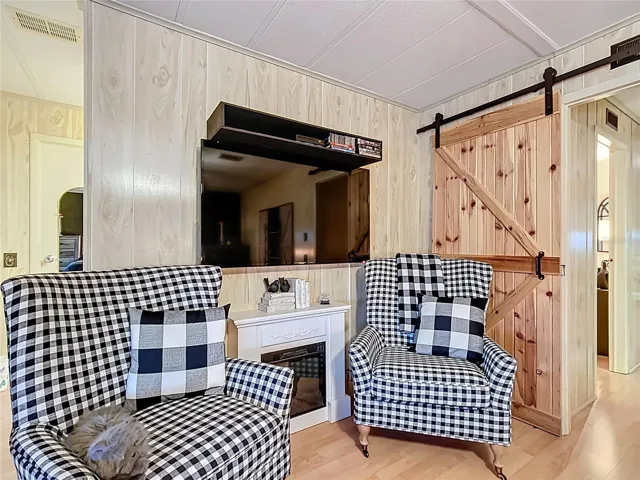 Primary suite seating area