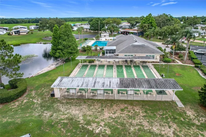 Aerial of community amenities