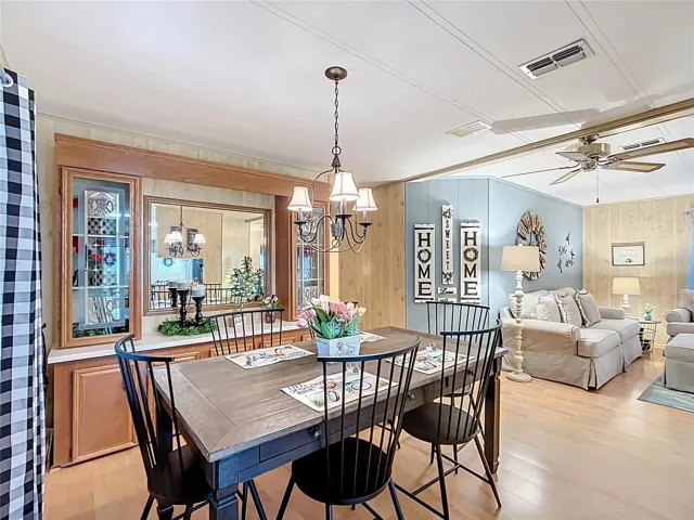 Formal dining room open concept