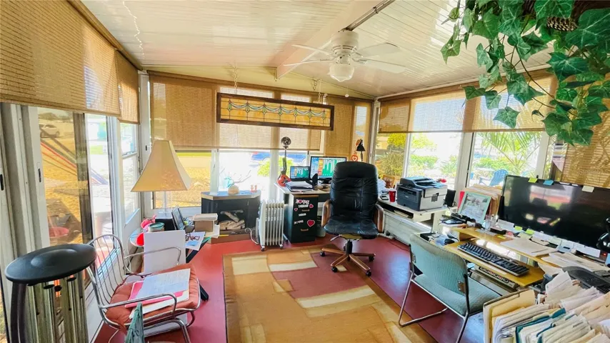 Separate office with private exterior entrance