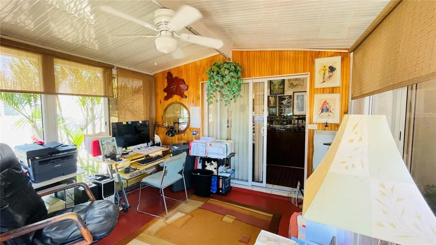 Office, interior access through bedroom 2