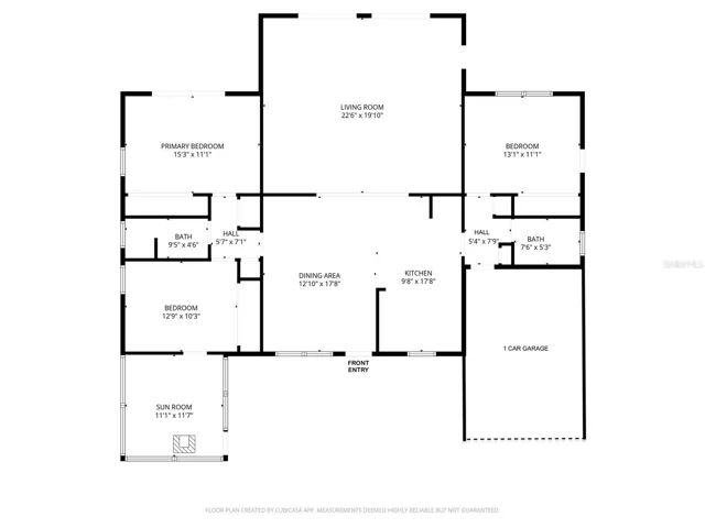 Floor plan under air