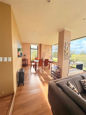 Gathering Room to Dining room.