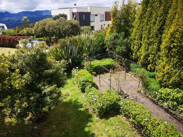 Gardens with BBQ area