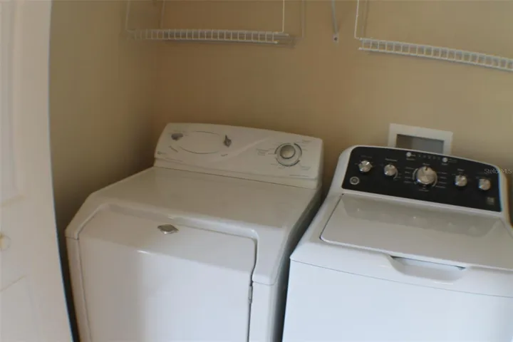 Laundry closet