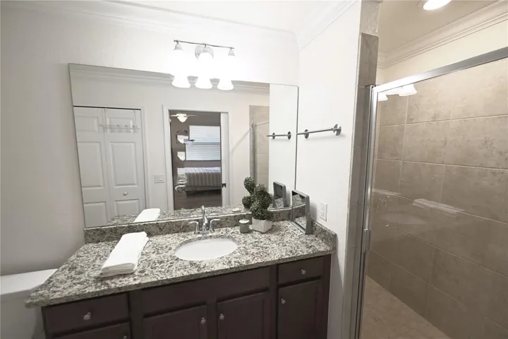 MASTER BATH WITH SHOWER