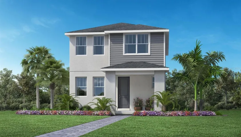 Bellamy Transitional Exterior Rendering