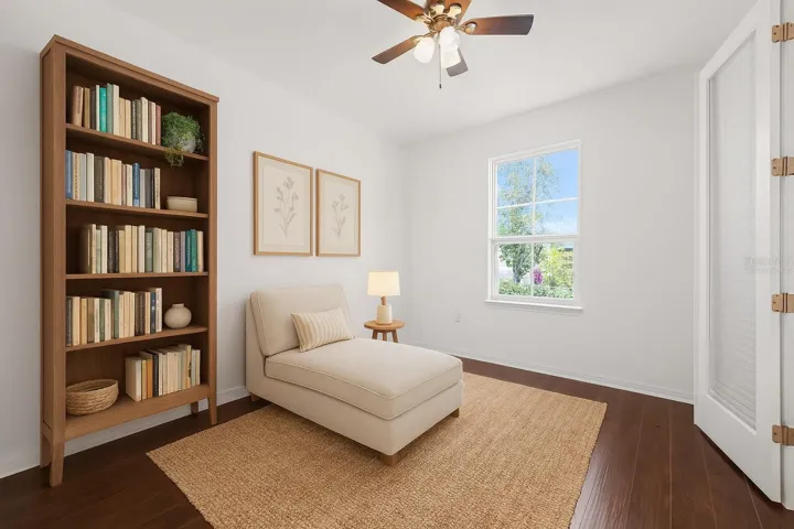 Virtually staged Bonus Room