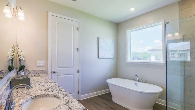 Model home - actual features may vary.