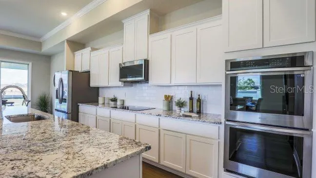 Model home - actual features may vary.