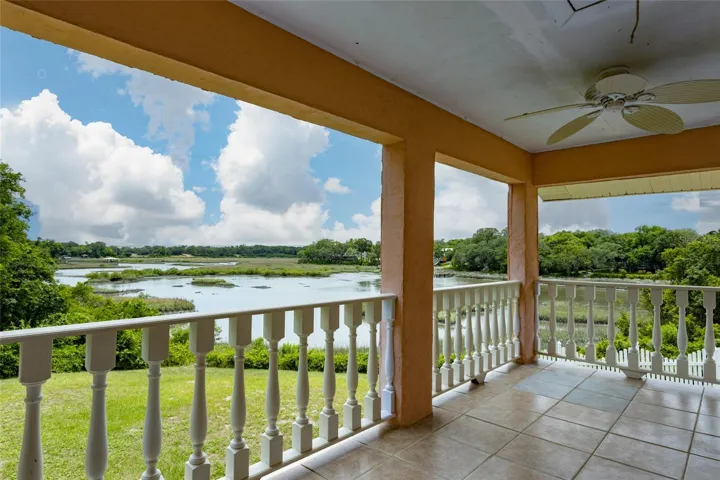 Primary bedroom balcony with breath taking views.