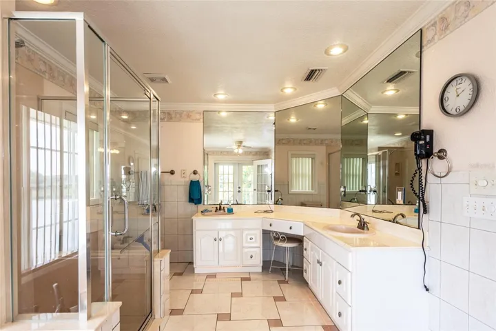 Primary bathroom.