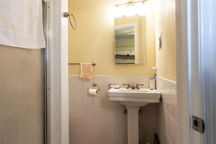 2nd floor bathroom that is attached to bedroom.