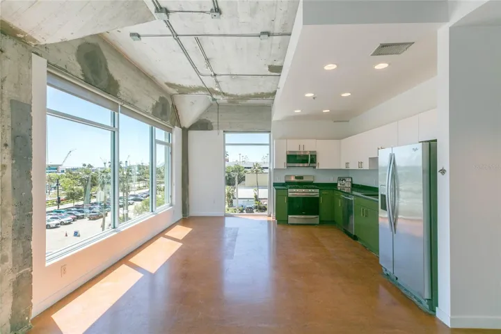 Living Room & Kitchen