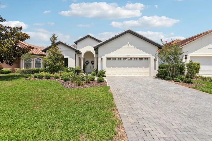 Beautiful paver driveway
