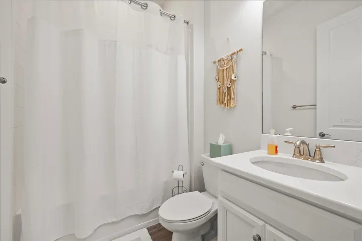 Guest Bathroom 1 with tub/shower
