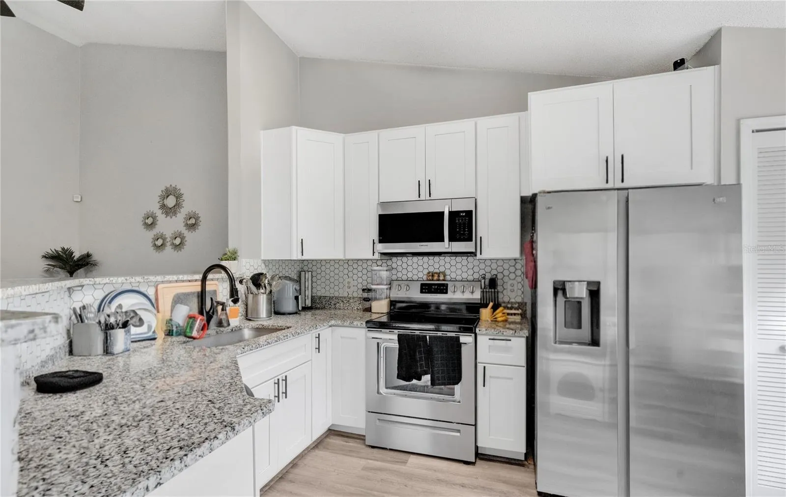 Kitchen - Photo has been digitately enhanced.