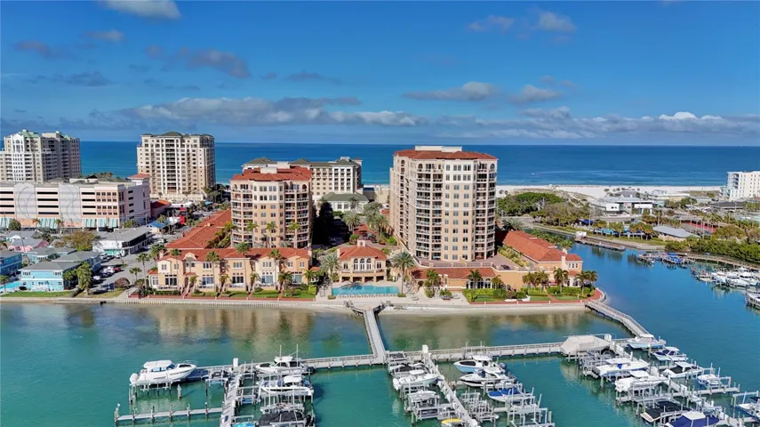 From the intercoastal, The Mirasol is the building on the right.  The unit is steps from the clubhouse and pool.