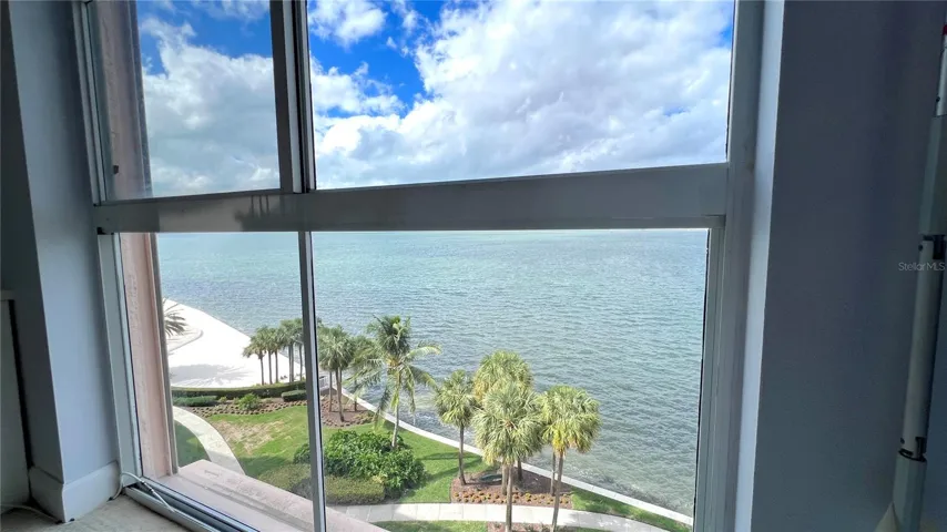 View from primary bedroom