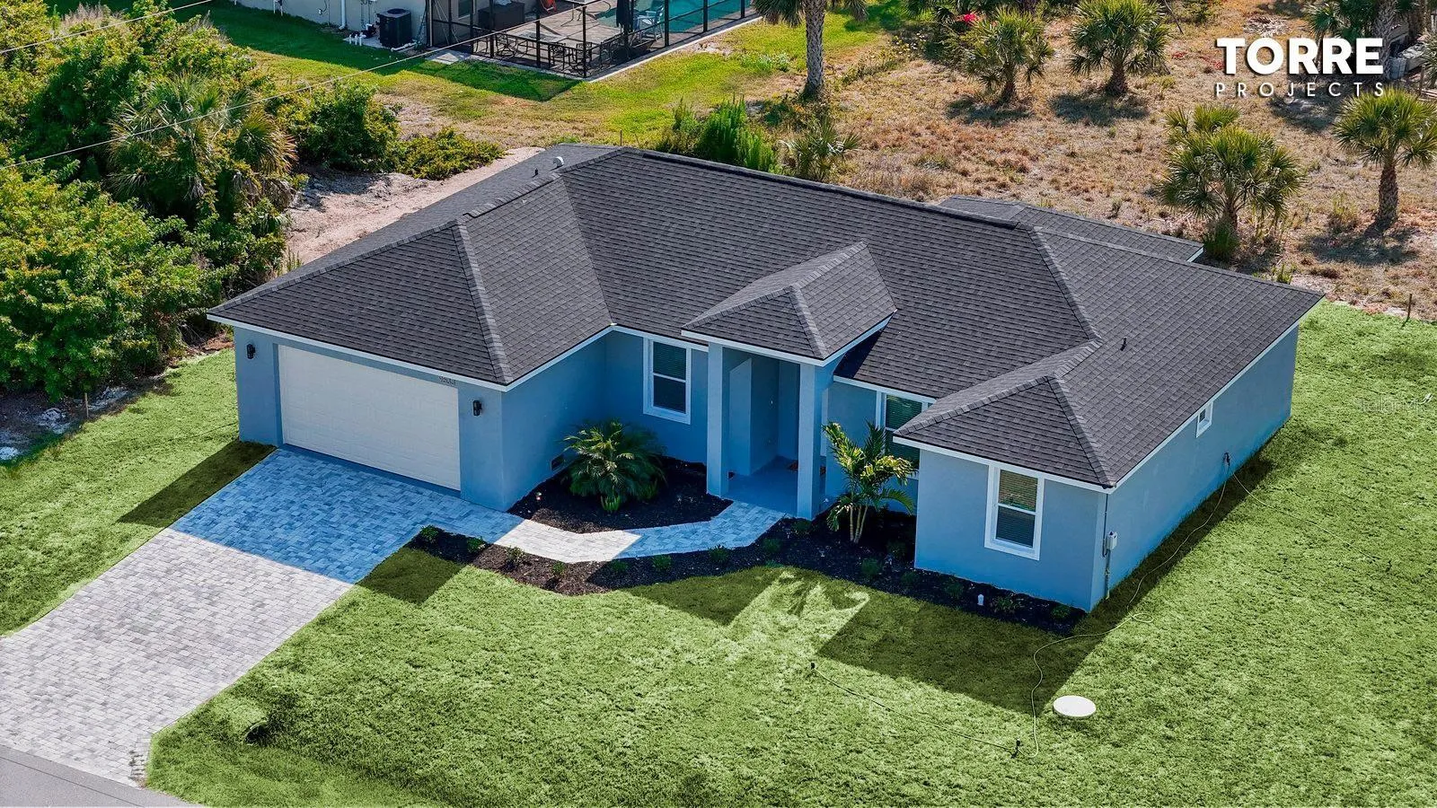 Picture of model home.