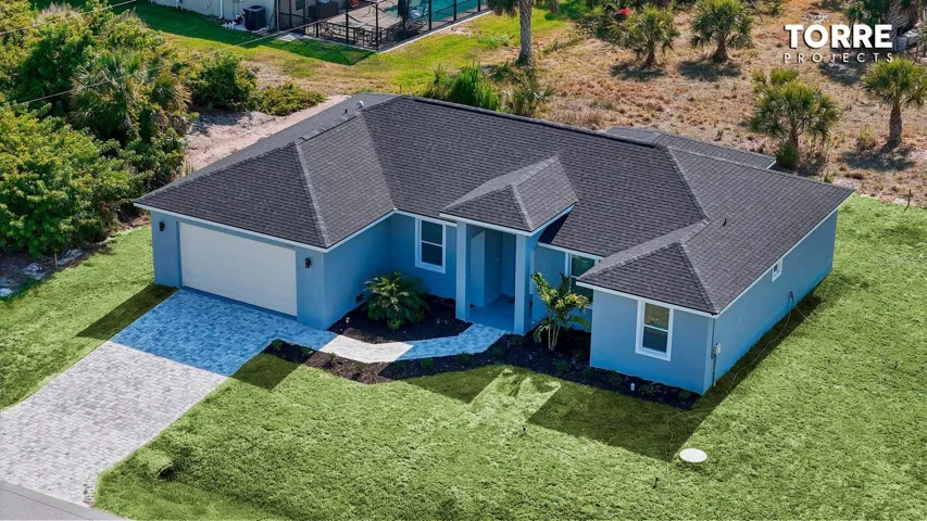 Picture of model home.