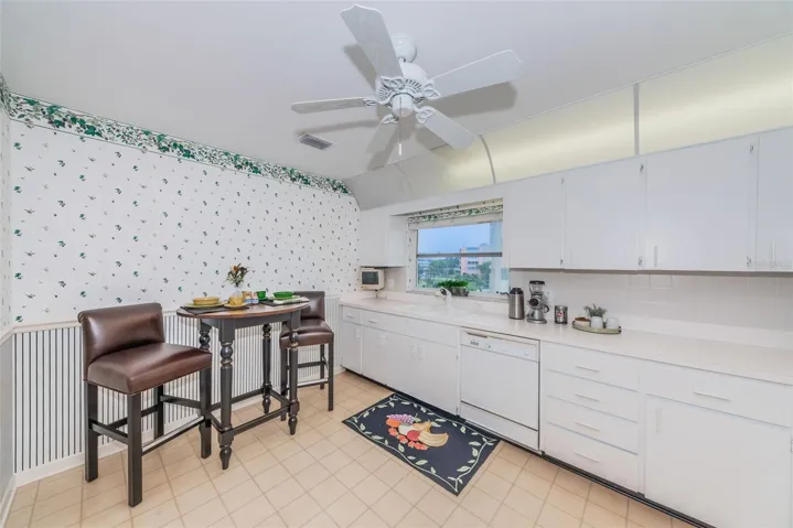 View from kitchen windows