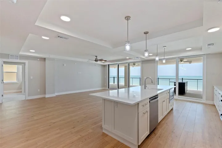 Kitchen & Living Room