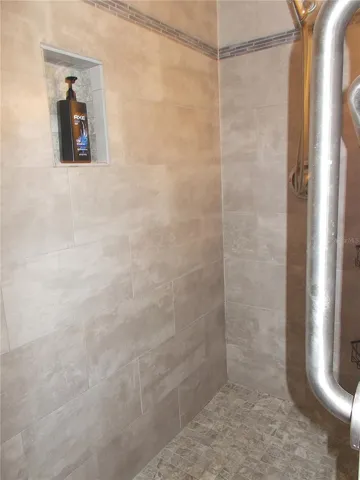 Guest shower w/grab rails