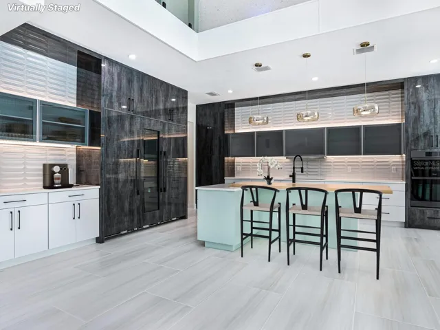 Virtually Staged Kitchen