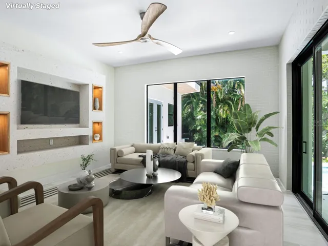 Virtually Staged Flex/Dining Room
