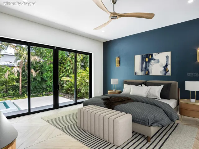 Virtually Staged Main Floor Master