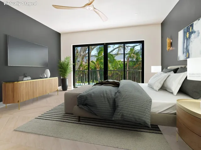 Virtually Staged Main Floor Master
