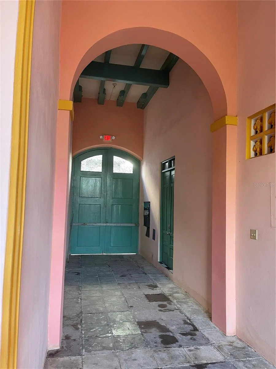 Impresive entrance