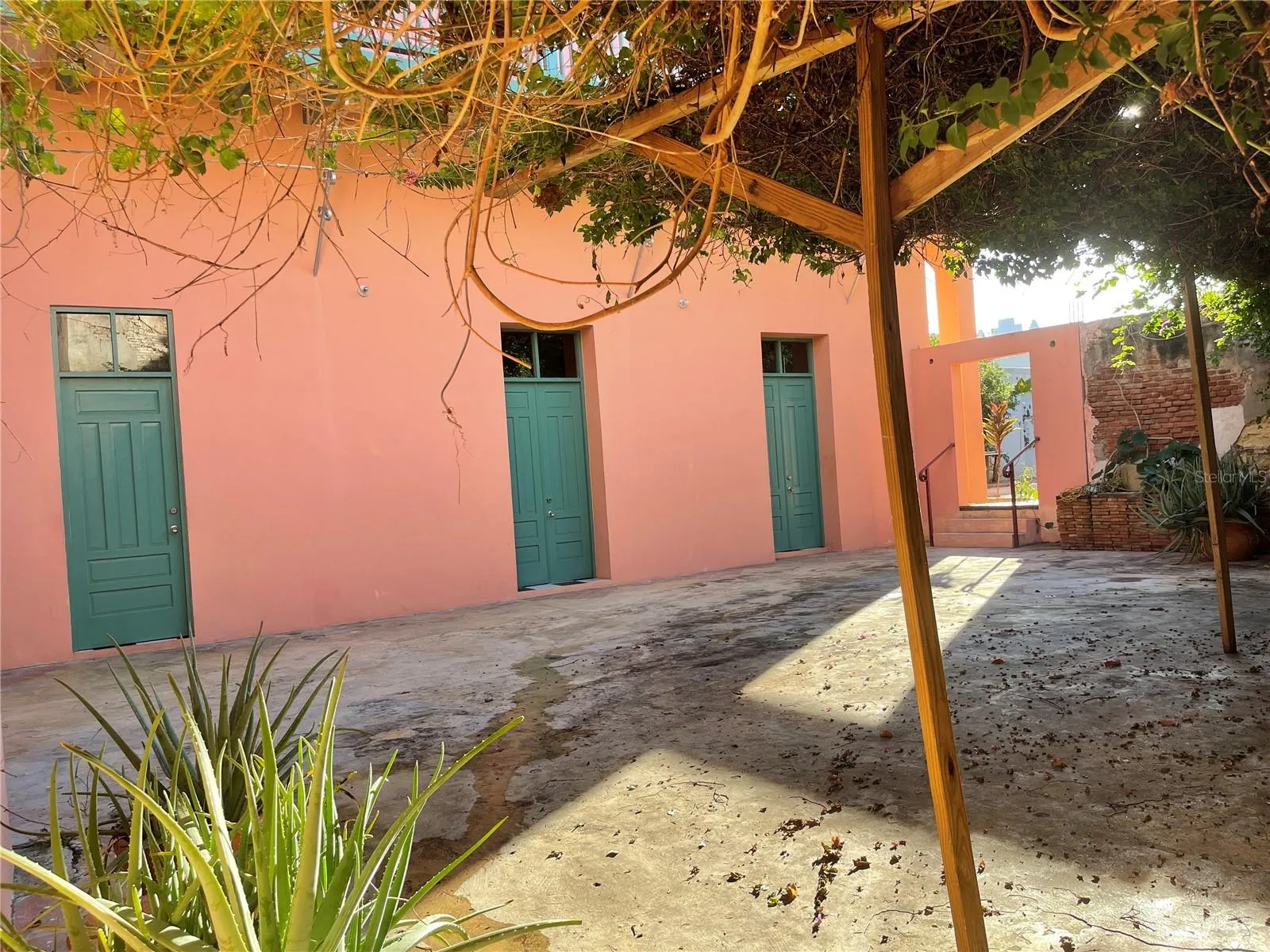 Open patio
