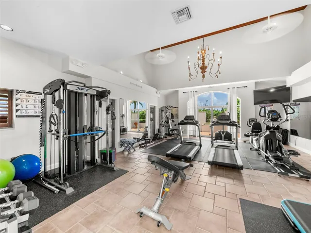 fitness center