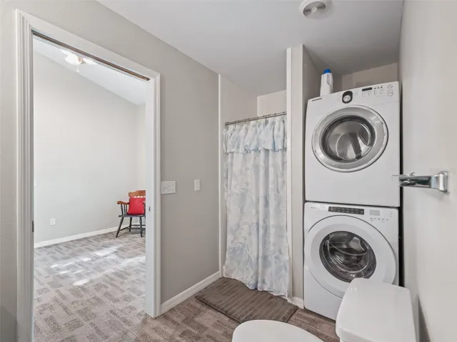 Laundry in Barn Apartment