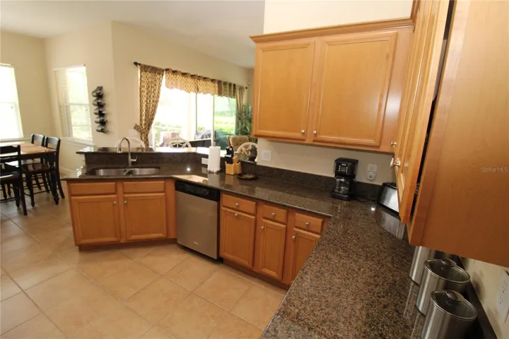 Plenty of cabinets and countertop space...