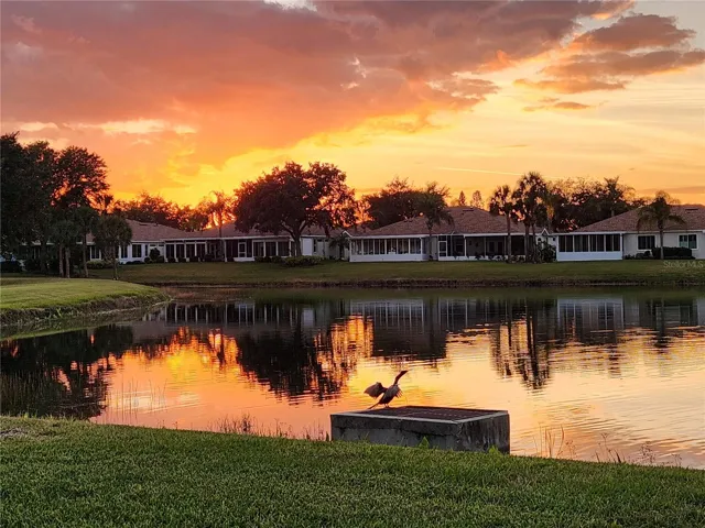 Enjoy beautiful sunsets from your sunroom.