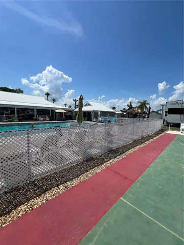 Shuffleboard right out your back door!