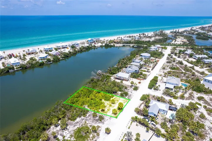 Aerial View of Lot.