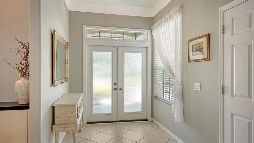 French Doors - Foyer