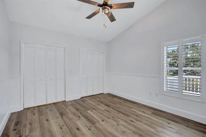 Bedroom 4 has two closets.