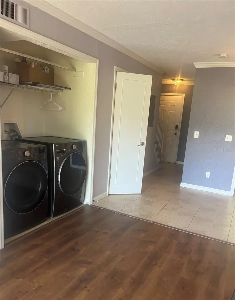 Washer and dryer