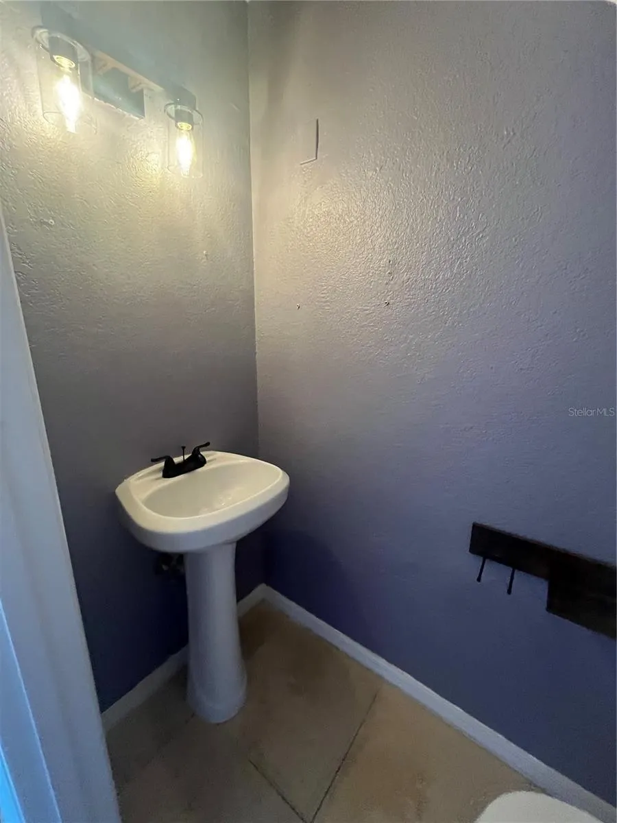 Half bath downstairs