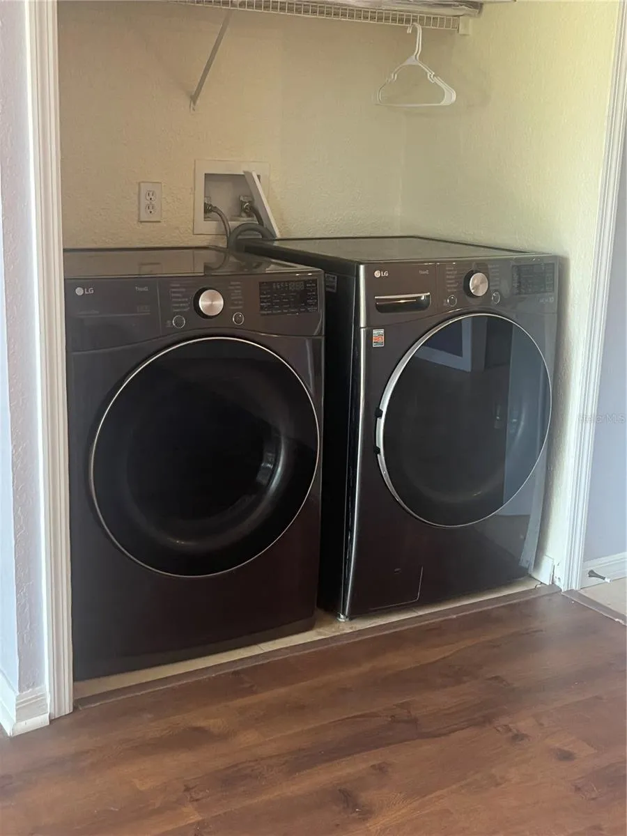 Washer and dryer