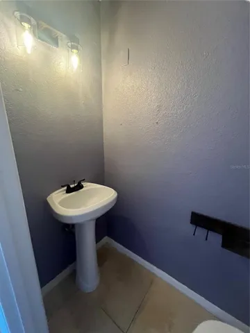 Half bath downstairs
