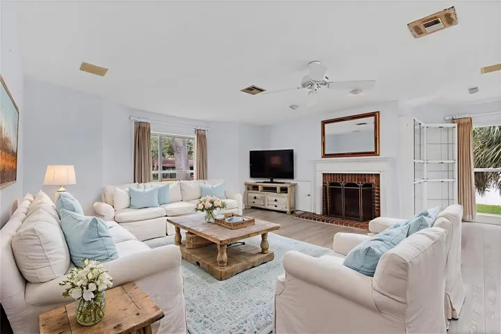 virtually Staged Family Room
